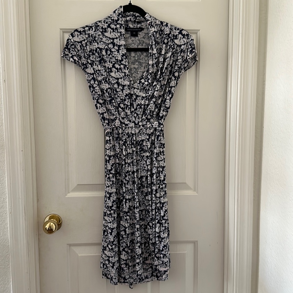 French Connection Cotton Patterned Dress
